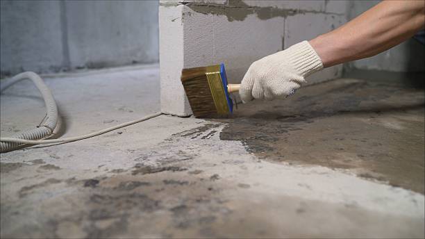 Crawl space vapor barrier installation in Union, MI